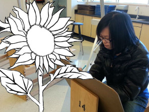 Art Club Gives the Gift of Art to Homeless