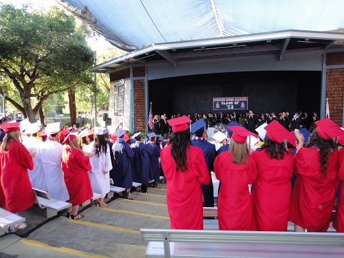 ABOVE: The Class of 2013 is finally next in line for graduation.