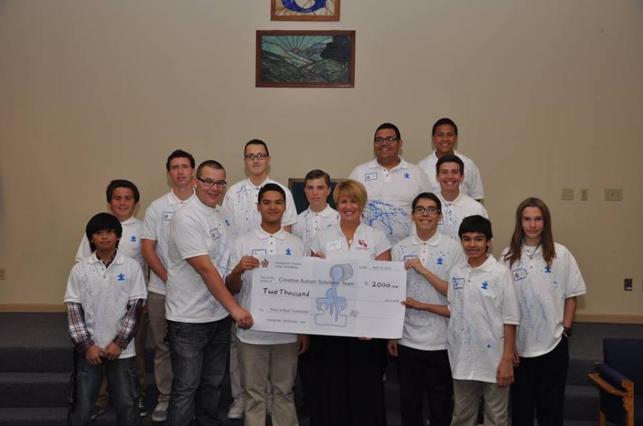 Sophomore raises $2,000 for autism research