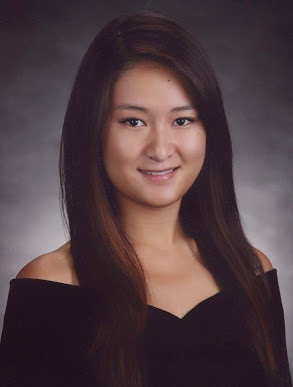 ABOVE: Kimberli Zhong's senior portrait.