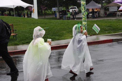 Though the weekend brought heavy rain, fair-goers didn’t let it stop them from sporting their St. Patrick’s Day attire. 