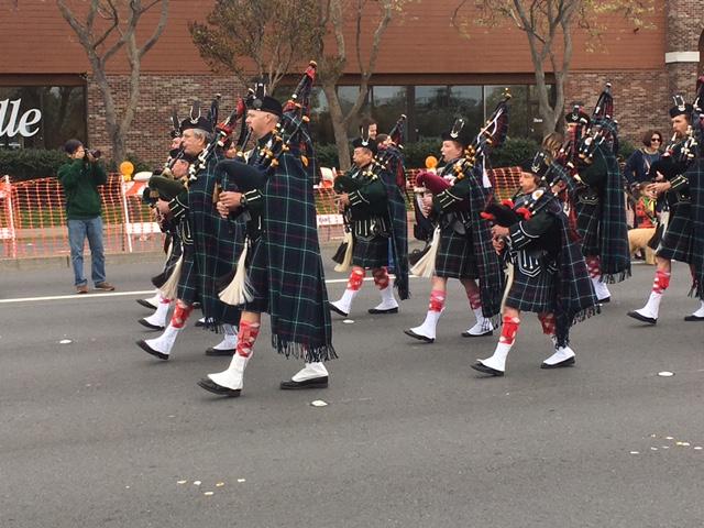 A hallmark of the annual parade, the bagpipers helped the crowds connect to Dublin's Irish heritage.