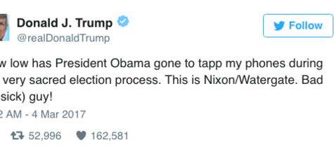 Keeping Up with the Trump Administration: Another Week, Yet Another Tweet! This Time it’s Wiretapping!