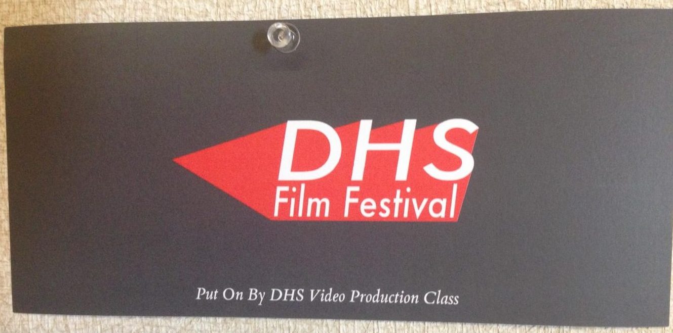 A Film Festival ticket saved from a previous year. Many teachers and students save the tickets as a souvenir.