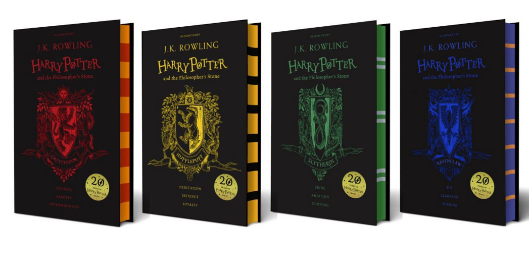 The four hardcover House editions for the 20th anniversary.