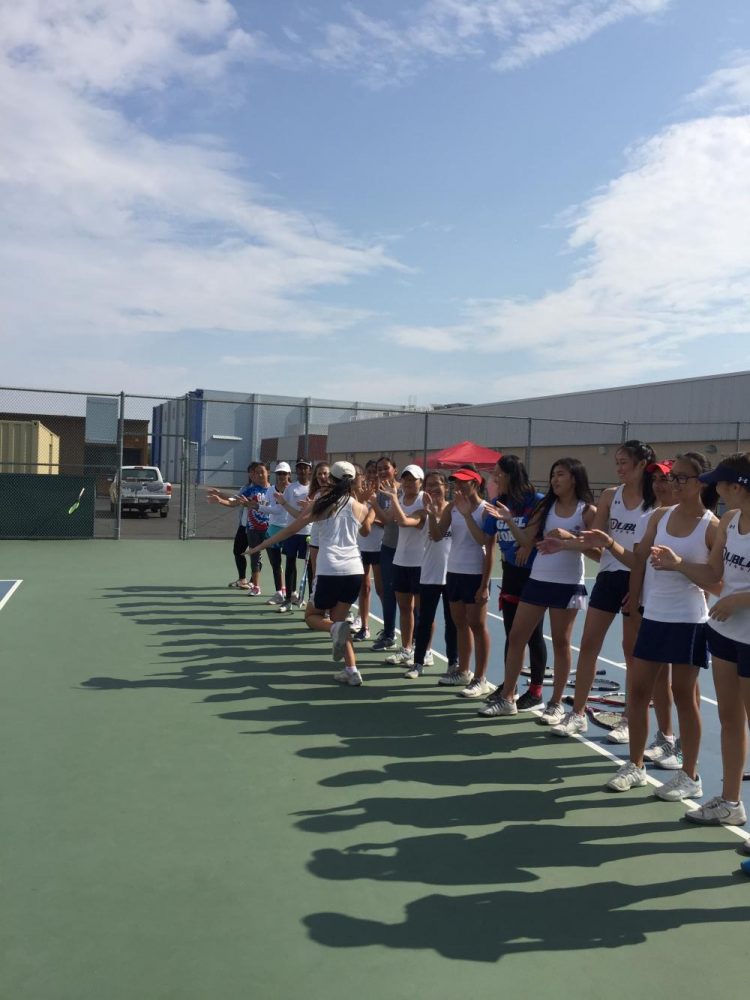 Ooh, Ahh, You Wish You Were a Lady Gael: Dublin High Girls’ Tennis Takes the Courts