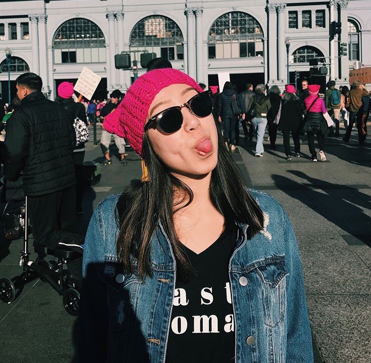 Chuyang attended the march in San Francisco.