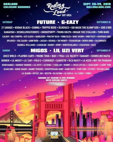 The Rolling Loud Music Festival, taking place this weekend, will be covered by two DHS students. The lineup for the festival includes G-Eazy, Future, Migos, and Lil Uzi Vert. 
