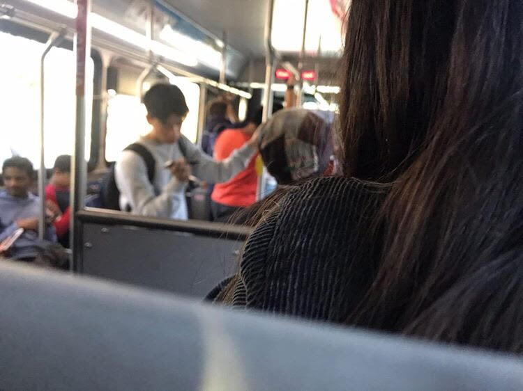 Students often struggle to find seats on the bus. However, as several bus drivers stressed, the problems with crowding on the buses are compounded by students behavior, in some cases creating safety issues.