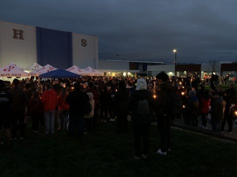 Dublin Community Grieves Tragic Death of Students at Candlelight Vigil