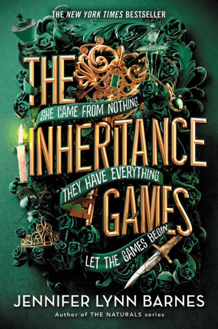 The cover for The Inheritance Games