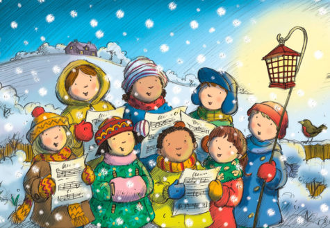 A group of carolers