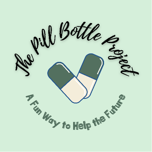 Pill Bottle Project Club logo, Provided by Nuha Hussain