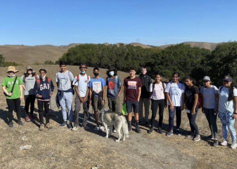 DHS Club Bigfoot, on their first hike on Saturday, October 7th, 2021. 