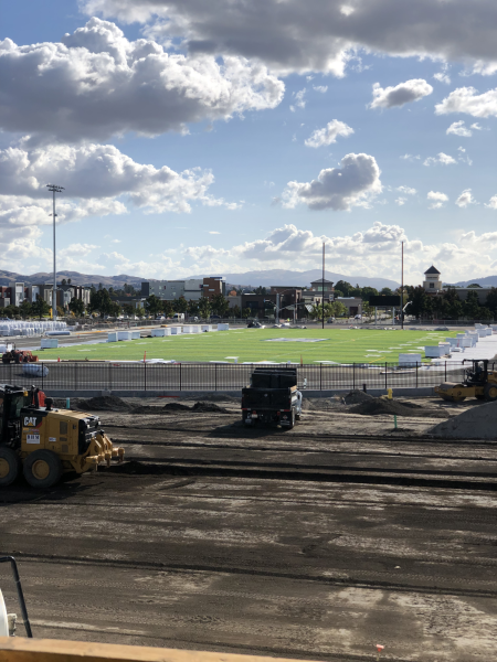 A view of the Emerald High Football Field. 