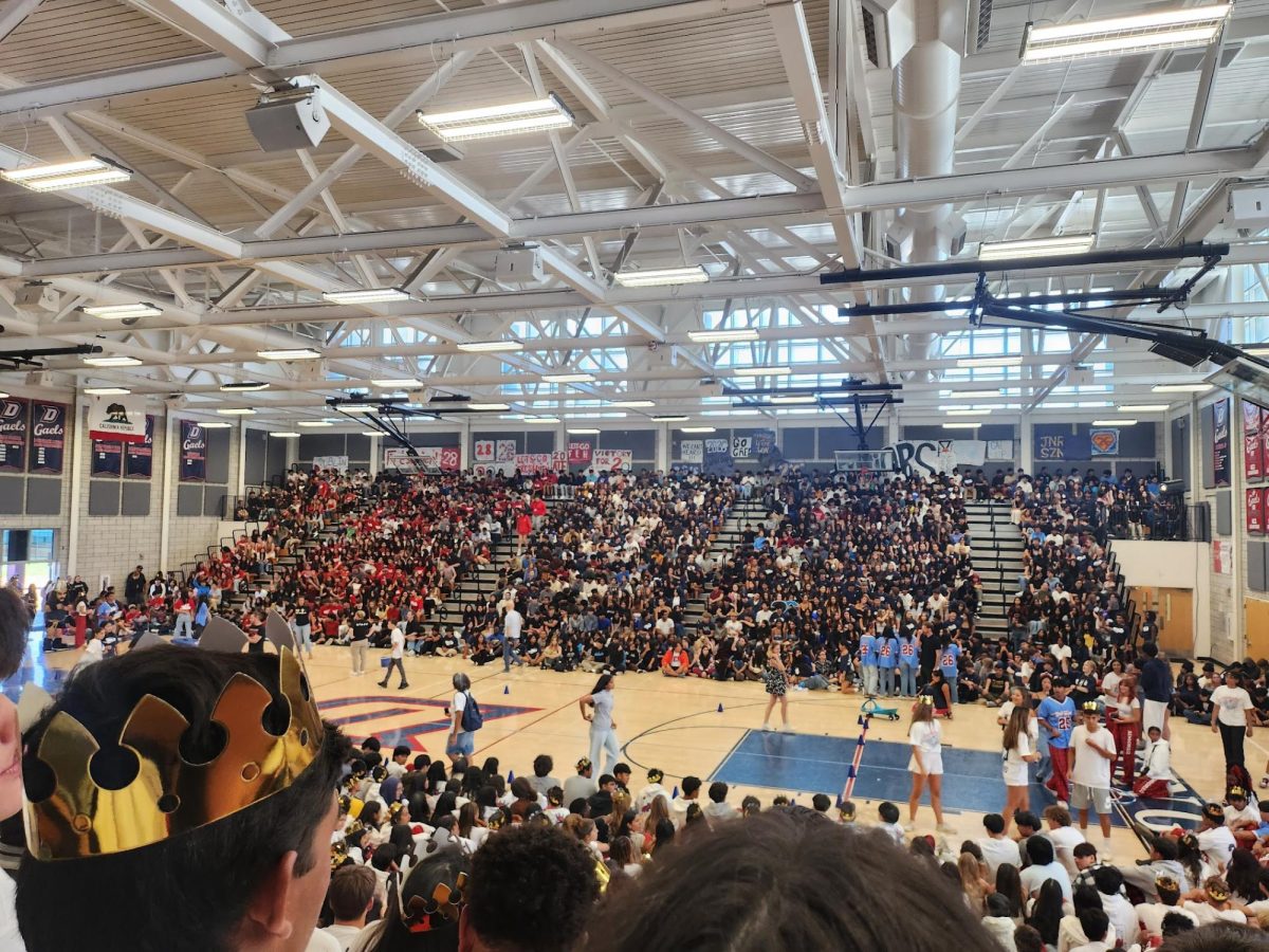 Dublin High students fill the Sports Complex for the Back-to-School Rally. The rally was held during the first Grady Day of the school year, which are now on Wednesdays.