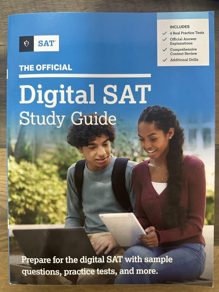 The official Digital SAT prep book offers four practice tests.